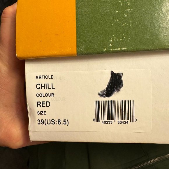 Spring Step Red Booties Chill Red size 39 (US 8.5) - Picture 9 of 9